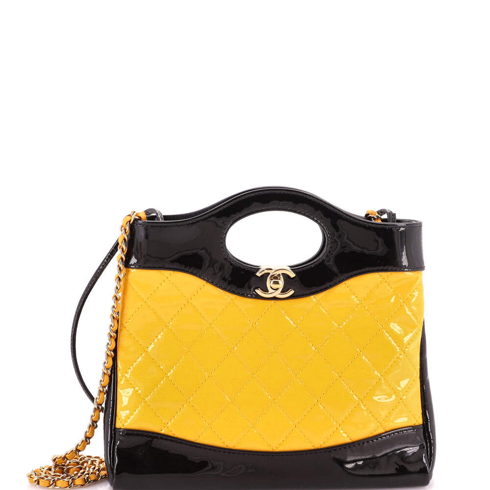 Chanel Mini 31 Shopping Bag Quilted Patent